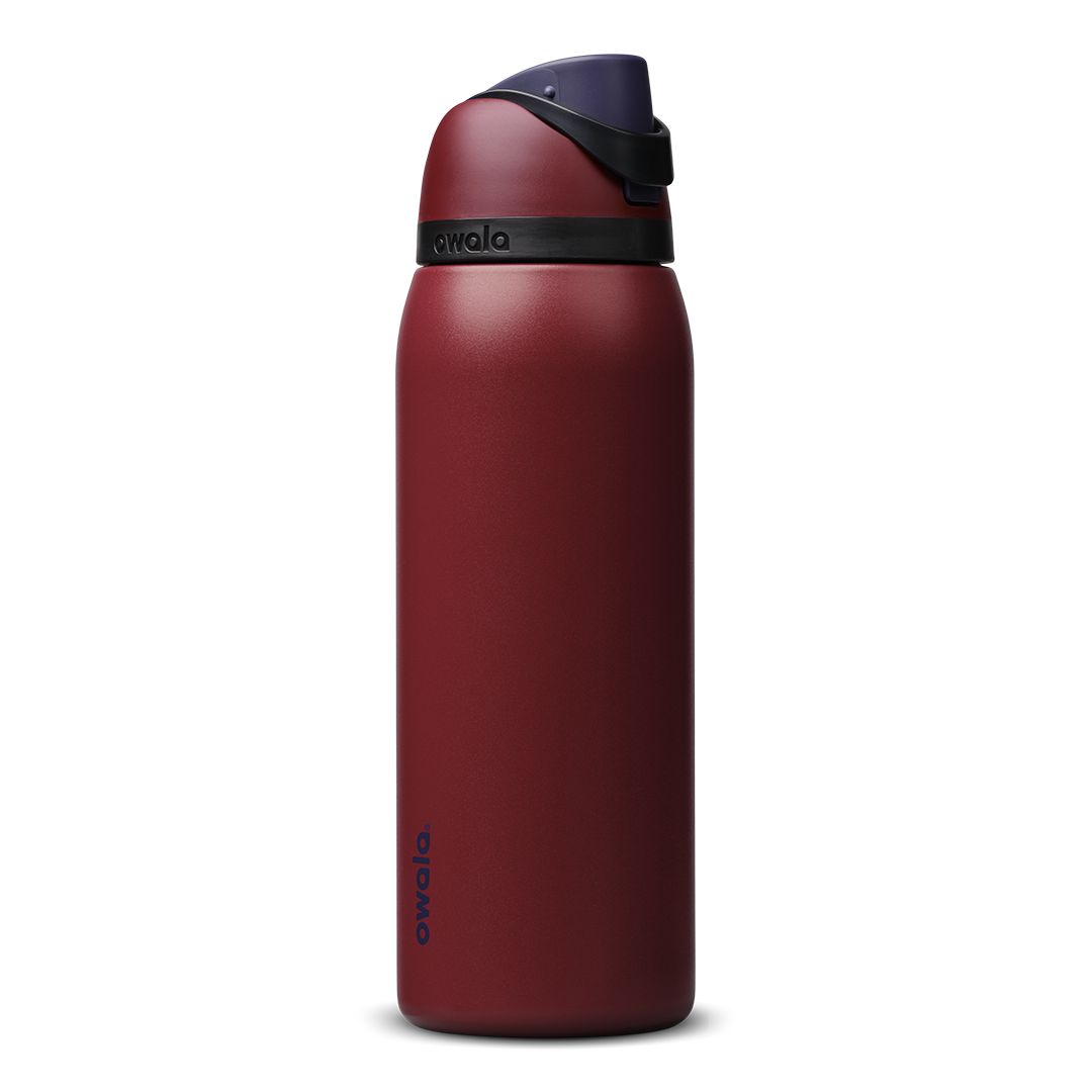FreeSip® Stainless Steel 40oz in Burgundy Bay 40oz
